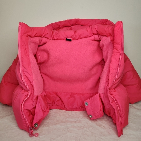 Baby Gap Pink Down Puffer Jacket - Picture 6 of 8